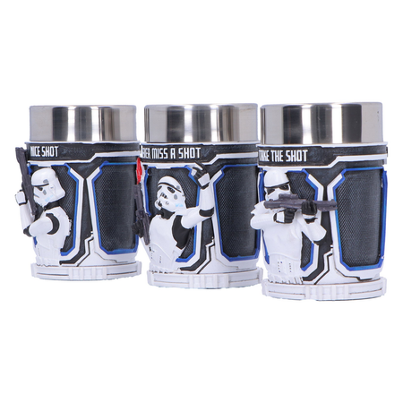 Lot de verres à shots  de Star Wars - Stormtroopers (Lot de 3) - pour Indifférent - Standard - Star Wars - View 2