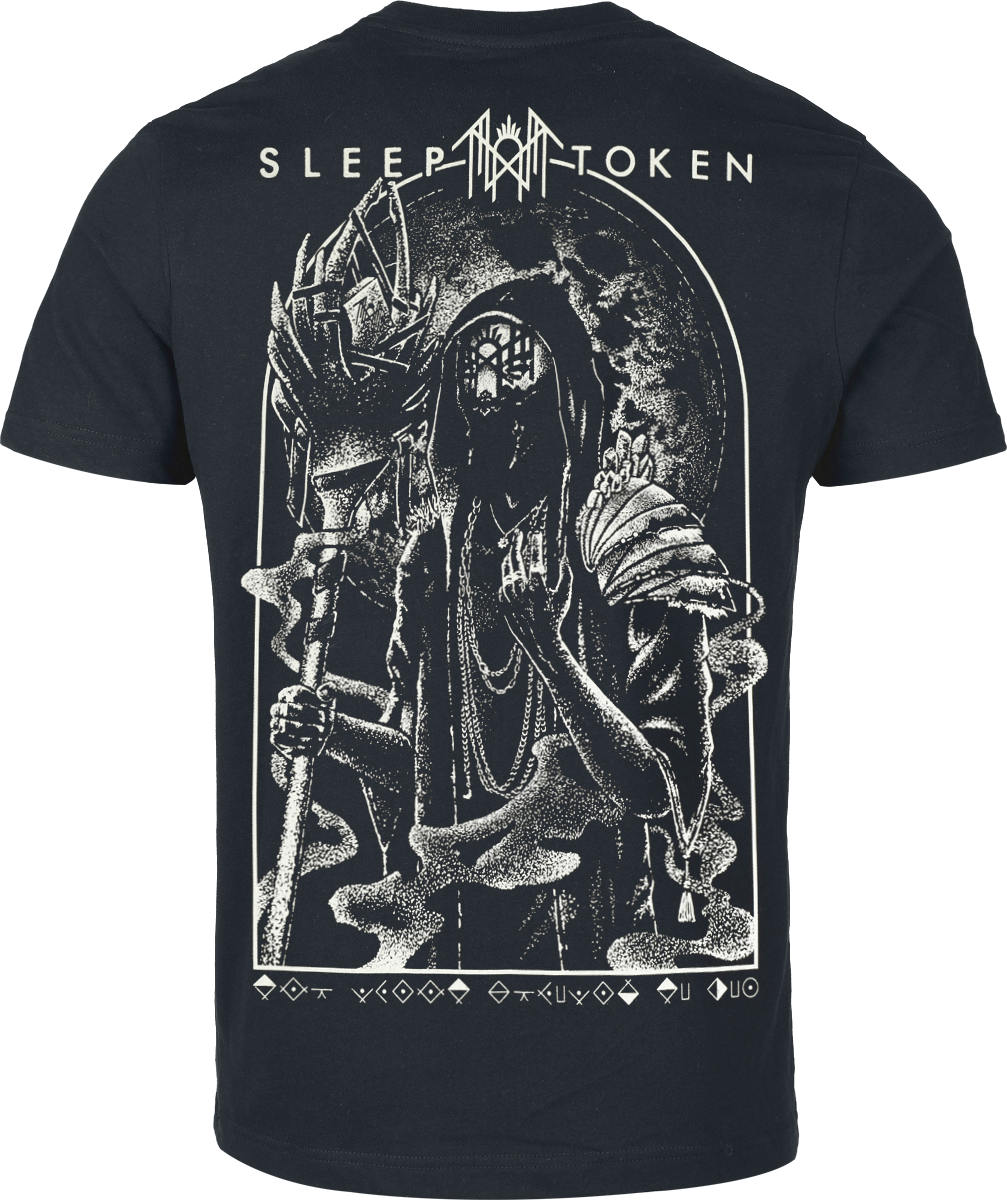 T-Shirt Manches courtes  de Sleep Token - The Night Belongs To You - S à 5XL - pour Unisexe - noir - Sleep Token - View 2