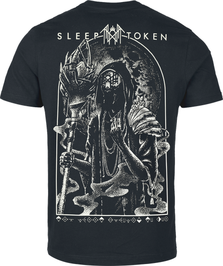T-Shirt Manches courtes  de Sleep Token - The Night Belongs To You - S à 5XL - pour Unisexe - noir - Sleep Token - View 2