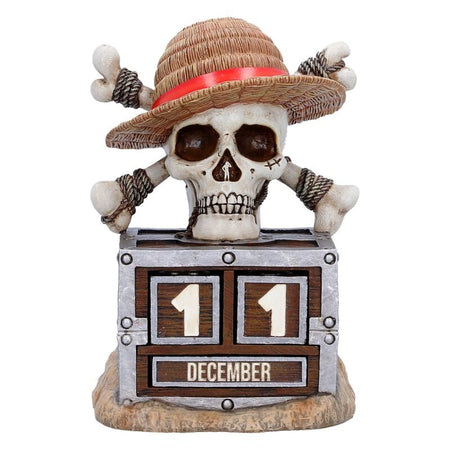 Calendrier  de One Piece - Nemesis Now - Luffy Jolly Roger - Ewiger Kalender - pour Indifférent - Standard - One Piece