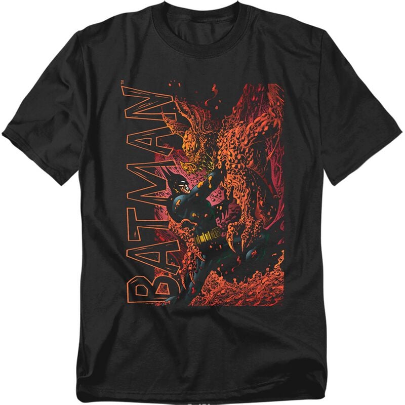 T-Shirt Manches courtes  de Batman - Batman vs Clayface - M à 5XL - pour Homme - noir - Batman