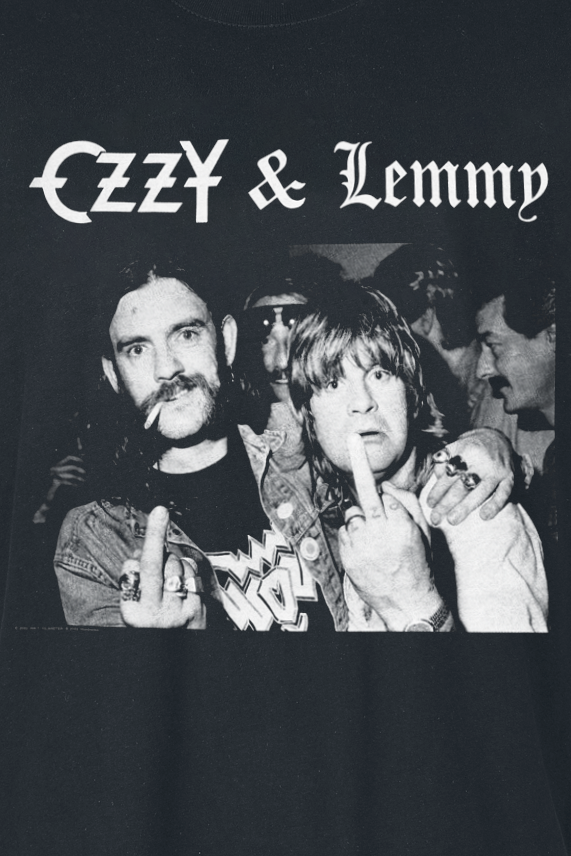 T-Shirt Manches courtes  de Ozzy Osbourne - Hellraiser Ozzy & Lemmy - S à 5XL - pour Homme - noir - Ozzy Osbourne - View 2