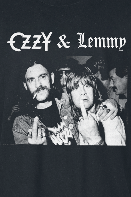 T-Shirt Manches courtes  de Ozzy Osbourne - Hellraiser Ozzy & Lemmy - S à 5XL - pour Homme - noir - Ozzy Osbourne - View 2