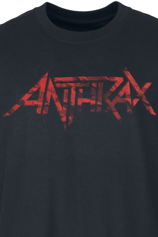 T-Shirt Manches courtes  de Anthrax - Large Logo - S à 5XL - pour Homme - noir - Anthrax - View 2
