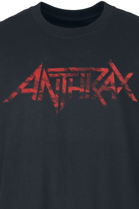 T-Shirt Manches courtes  de Anthrax - Large Logo - S à 5XL - pour Homme - noir - Anthrax - View 2