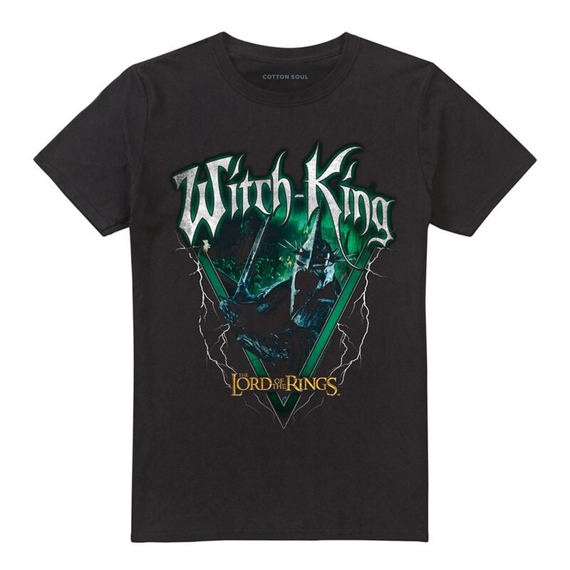 T-Shirt Manches courtes  de Le Seigneur Des Anneaux - Witch King - M à 5XL - pour Homme - noir - Le Seigneur Des Anneaux