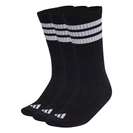 Chaussettes  de Adidas - 3S ESS C CRW 3P - S à XL - pour Unisexe - noir - Adidas