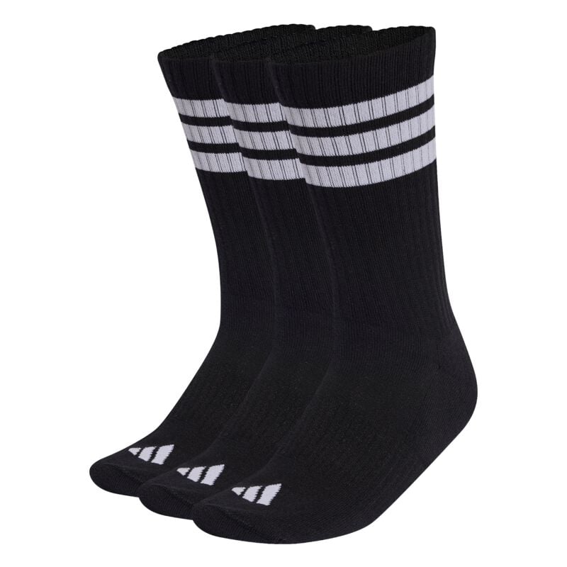 Chaussettes  de Adidas - 3S ESS C CRW 3P - S à XL - pour Unisexe - noir - Adidas
