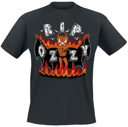 T-Shirt Manches courtes  de Ozzy Osbourne - RIP Ozzy - S à 5XL - pour Homme - noir - Ozzy Osbourne