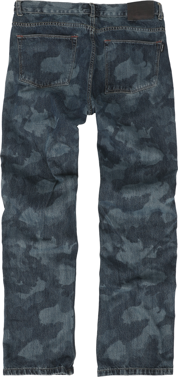 Jean  de Chet Rock - Ringo Blue Camo - W30L32 à W38L34 - pour Homme - bleu - Chet Rock - View 2