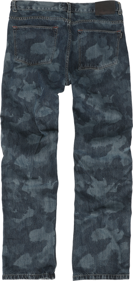 Jean  de Chet Rock - Ringo Blue Camo - W30L32 à W38L34 - pour Homme - bleu - Chet Rock - View 2