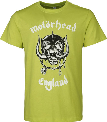 T-Shirt Manches courtes  de Motörhead - Everthing Louder - S à XXL - pour Homme - jaune fluo - Motörhead