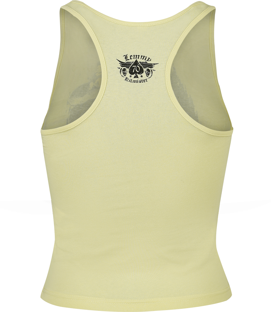 Top  de Lemmy - Lemmy Forever - S à XXL - pour Femme - jaune - Lemmy - View 2