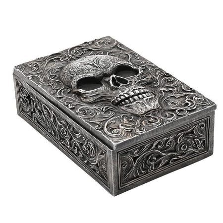 Boîte de rangement Gothic de Mystic Legends - Crâne - pour Indifférent - gris - Mystic Legends