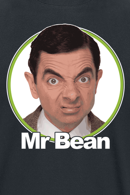 T-Shirt Manches courtes  de Mr Bean - Mr Bean Circle - S à 5XL - pour Homme - noir - Mr Bean - View 2
