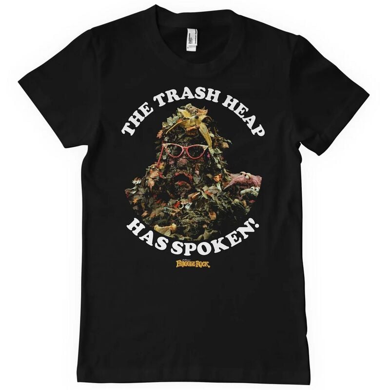T-Shirt Manches courtes  de Fraggle Rock - The Trash Heap Has Spoken - S à XXL - pour Homme - noir - Fraggle Rock