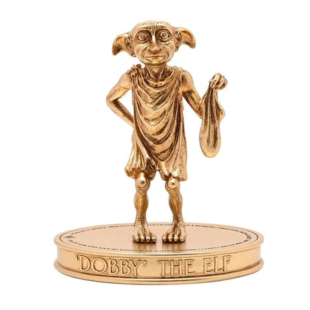 Statuette  de Harry Potter - Figurine Herbologie - L'Elfe Dobby - pour Indifférent - couleur or - Harry Potter
