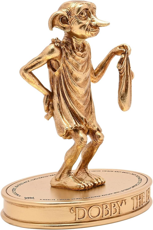 Statuette  de Harry Potter - Figurine Herbologie - L'Elfe Dobby - pour Indifférent - couleur or - Harry Potter - View 2