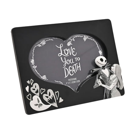 Cadre photo Disney de L'Étrange Noël De Monsieur Jack - Love You To Death - Frame - pour Indifférent - noir/blanc - L'Étrange Noël De Monsieur Jack