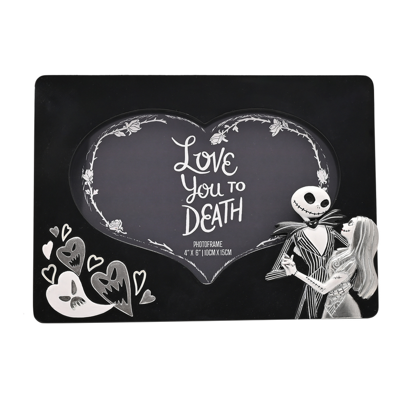 Cadre photo Disney de L'Étrange Noël De Monsieur Jack - Love You To Death - Frame - pour Indifférent - noir/blanc - L'Étrange Noël De Monsieur Jack - View 2