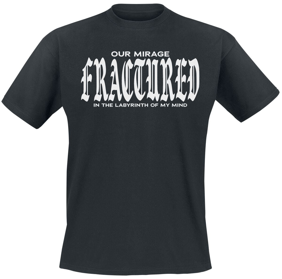 T-Shirt Manches courtes  de Our Mirage - Fractured - S à XXL - pour Homme - noir - Our Mirage
