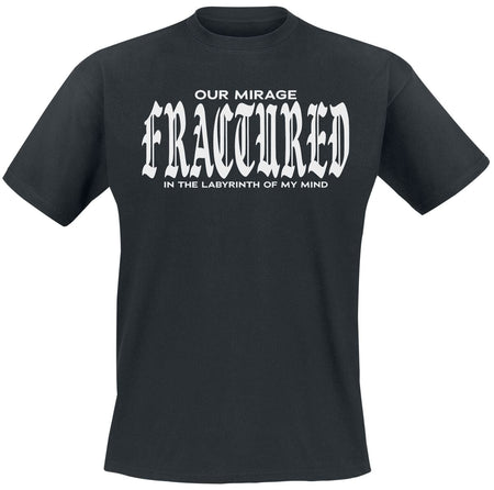 T-Shirt Manches courtes  de Our Mirage - Fractured - S à XXL - pour Homme - noir - Our Mirage
