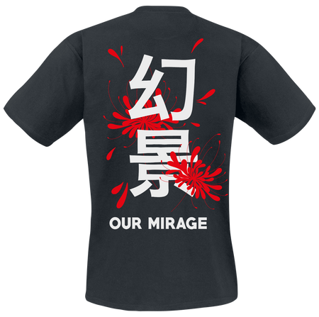 T-Shirt Manches courtes  de Our Mirage - Japanese Tag - S à XXL - pour Homme - noir - Our Mirage - View 2