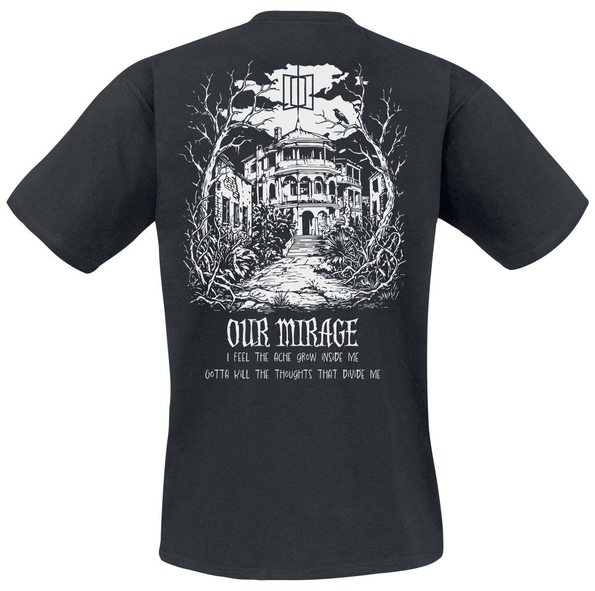 T-Shirt Manches courtes  de Our Mirage - Ache Grow - S à XXL - pour Homme - noir - Our Mirage - View 2