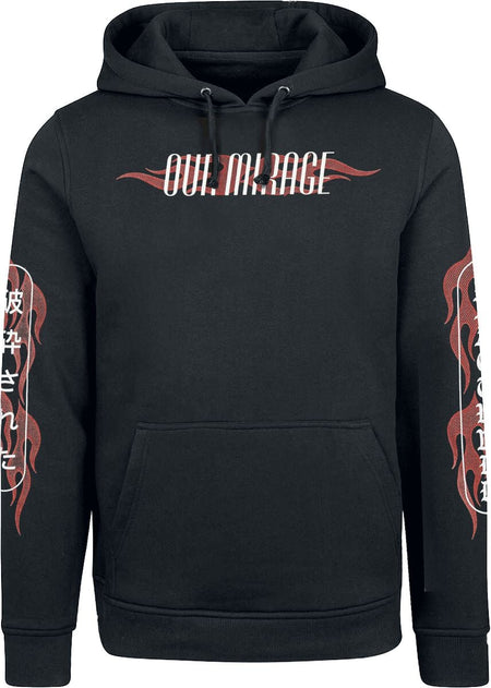 Sweat-shirt à capuche  de Our Mirage - Fractured Hood - S à XXL - pour Homme - noir - Our Mirage