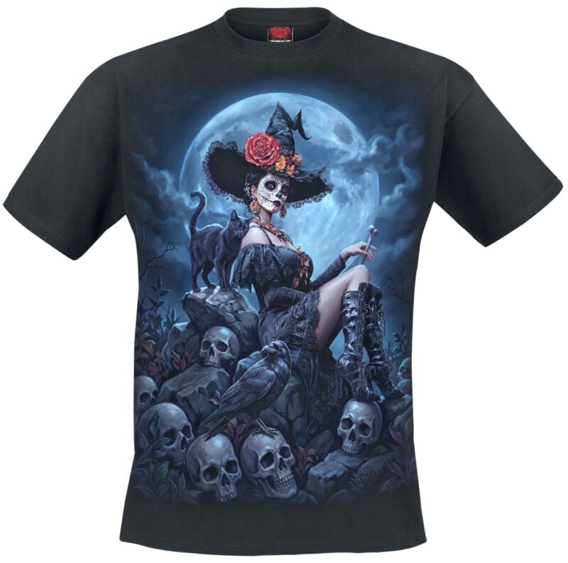 T-Shirt Manches courtes  de Spiral - Night Of The Dead - S à 4XL - pour Homme - noir - Spiral