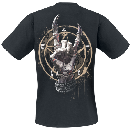 T-Shirt Manches courtes  de Spiral - Pure Metal - S à 4XL - pour Homme - noir - Spiral - View 2
