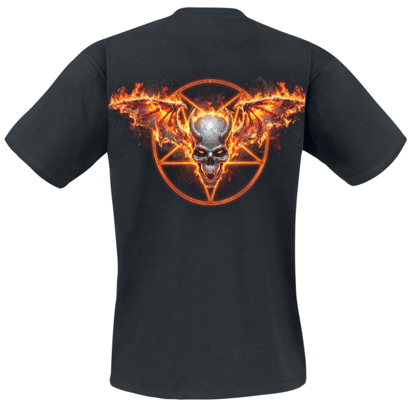 T-Shirt Manches courtes  de Spiral - Skeleton Worship - S à 4XL - pour Homme - noir - Spiral - View 2