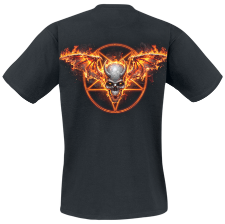 T-Shirt Manches courtes  de Spiral - Skeleton Worship - S à 4XL - pour Homme - noir - Spiral - View 2