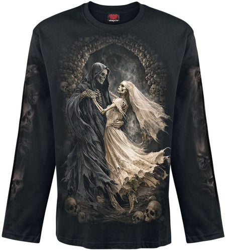 T-shirt manches longues  de Spiral - Last Dance - M à XXL - pour Homme - noir - Spiral
