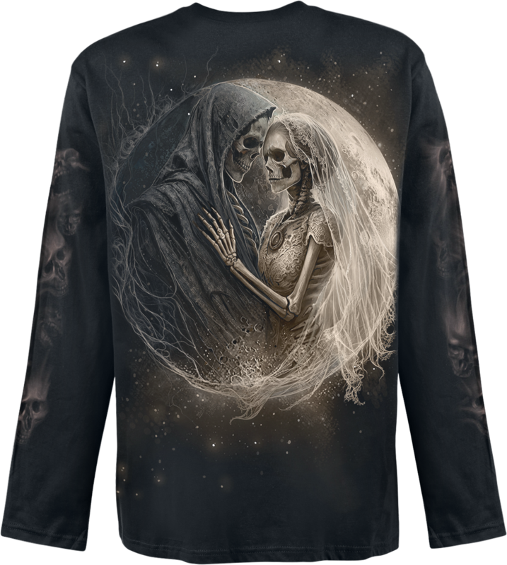 T-shirt manches longues  de Spiral - Last Dance - M à XXL - pour Homme - noir - Spiral - View 2