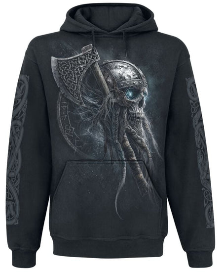 Sweat-shirt à capuche  de Spiral - Viking Rampage - S à 4XL - pour Homme - noir - Spiral