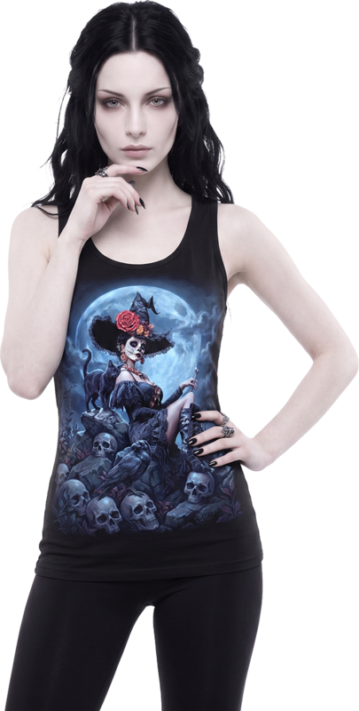 Top  de Spiral - Night Of The Dead - S à XXL - pour Femme - noir - Spiral - View 2