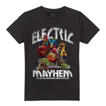 T-Shirt Manches courtes Disney de Les Muppets - Electric Mayhem - M à 5XL - pour Homme - noir - Les Muppets