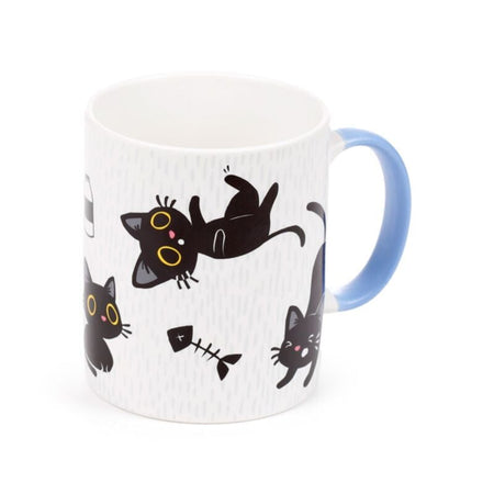 Mug Fun de Tierisch - Lucky - The Black Cat - pour Indifférent - multicolore - Tierisch