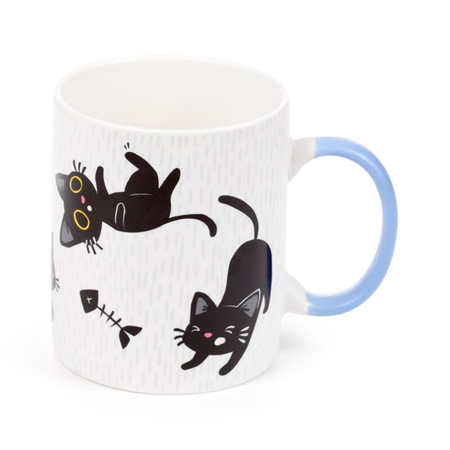 Mug Fun de Tierisch - Lucky - The Black Cat - pour Indifférent - multicolore - Tierisch - View 2