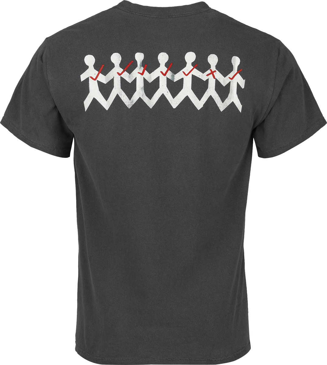 T-Shirt Manches courtes  de Three Days Grace - Paper Dolls - S à 3XL - pour Homme - noir - Three Days Grace - View 2