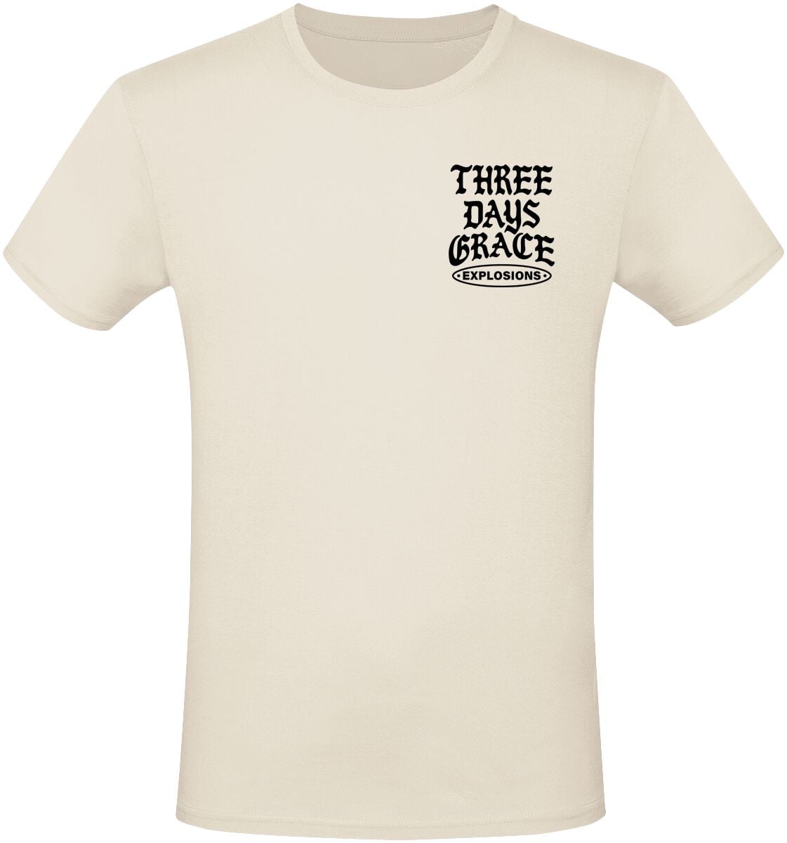 T-Shirt Manches courtes  de Three Days Grace - Redemption - S à 3XL - pour Homme - blanc - Three Days Grace