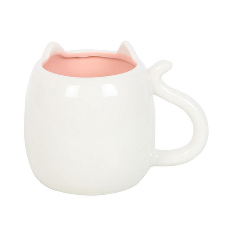 Mug Fun de Tierisch - White Cat - pour Indifférent - blanc - Tierisch - View 2
