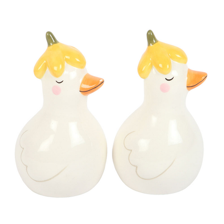 Salière & poivrière Fun de Tierisch - Daisy And Duck - pour Indifférent - multicolore - Tierisch - View 2