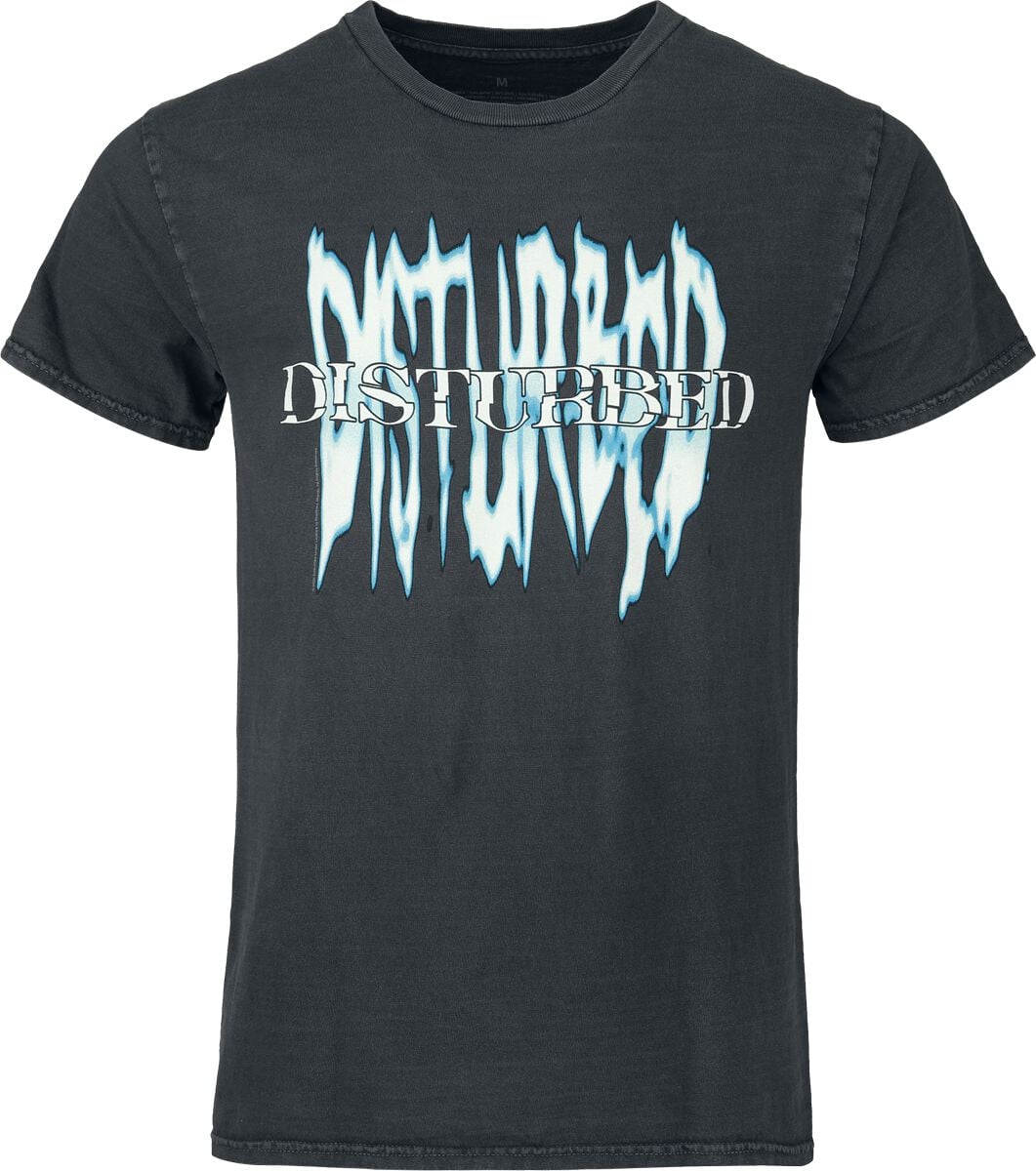 T-Shirt Manches courtes  de Disturbed - Gothic Logo - S à XXL - pour Homme - noir - Disturbed