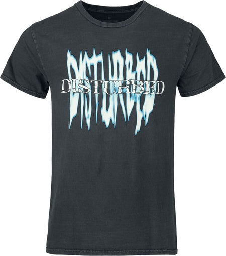 T-Shirt Manches courtes  de Disturbed - Gothic Logo - S à XXL - pour Homme - noir - Disturbed