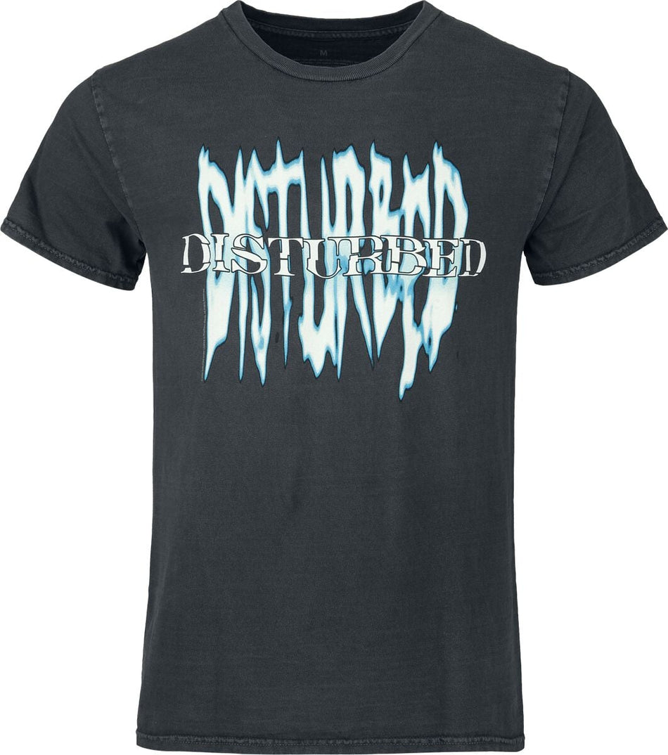 T-Shirt Manches courtes  de Disturbed - Gothic Logo - S à XXL - pour Homme - noir - Disturbed