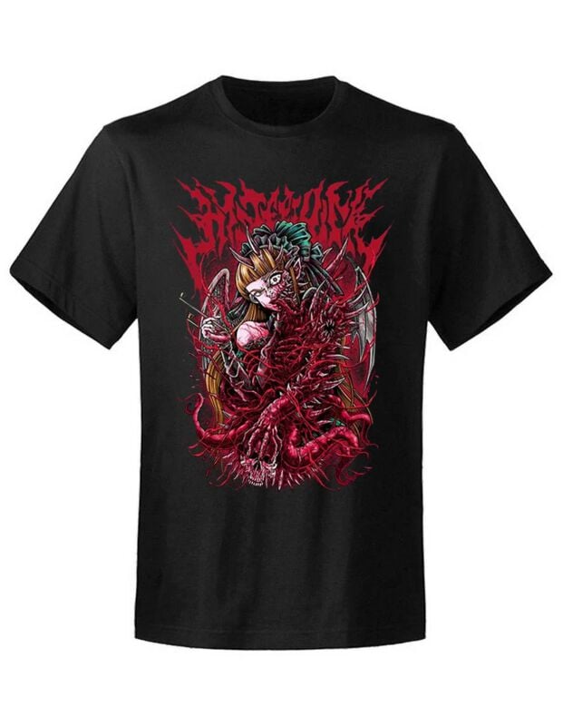 T-Shirt Manches courtes  de Hysteria Ink - Manga Akuma Ink - S à 5XL - pour Homme - noir - Hysteria Ink