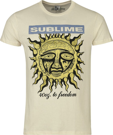 T-Shirt Manches courtes  de Sublime - Opie Ortiz Logo - S à 3XL - pour Homme - naturel - Sublime