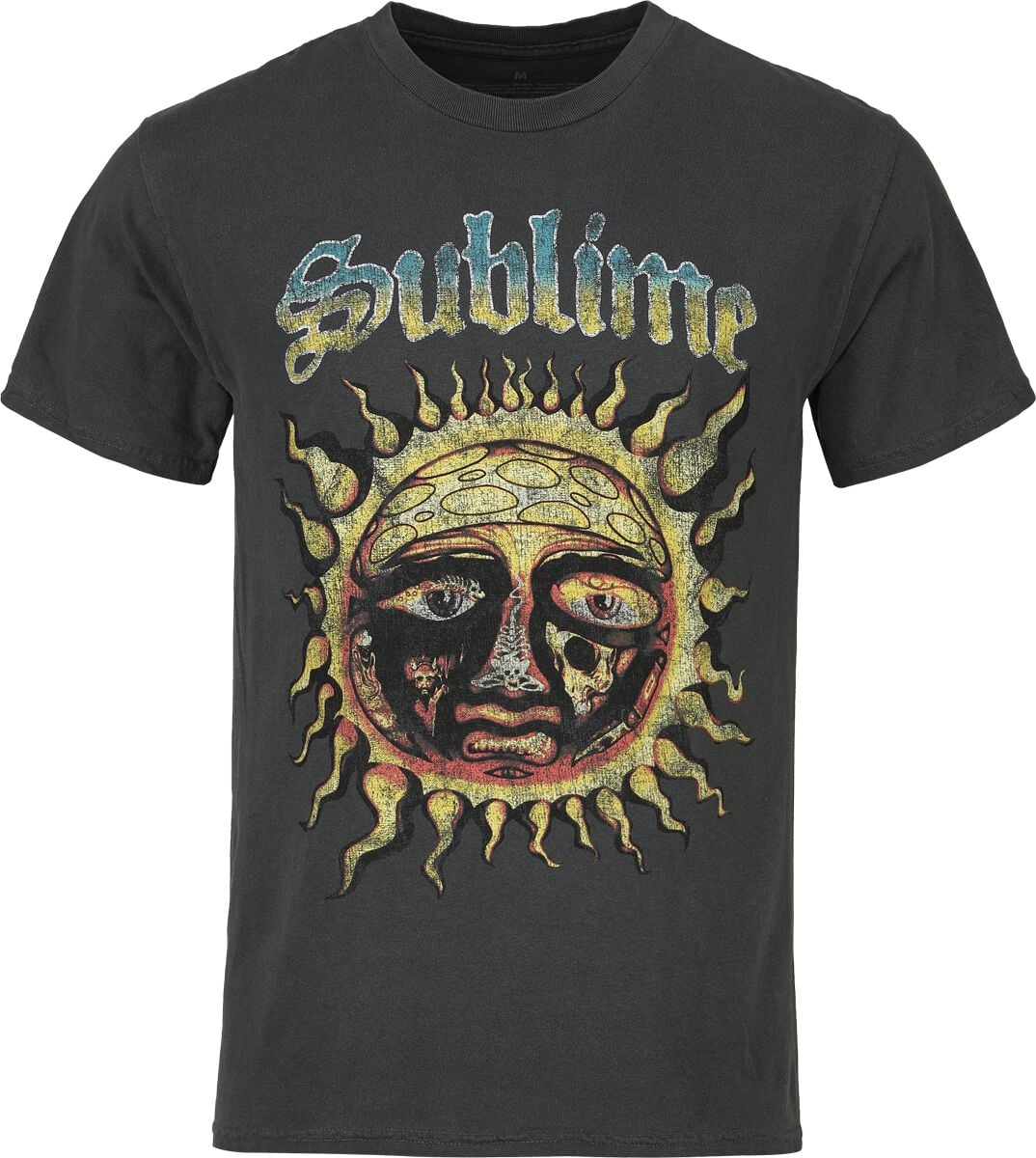 T-Shirt Manches courtes  de Sublime - Opie Ortiz Logo - S à XXL - pour Homme - noir - Sublime